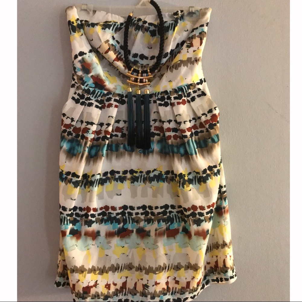 Strapless Summer Dress